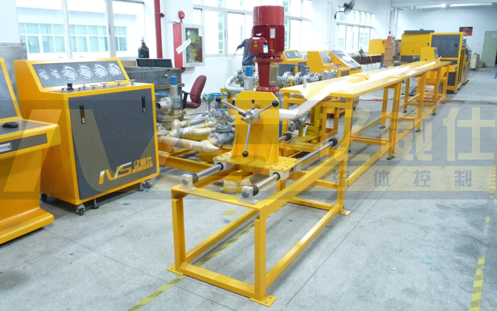 消防水带延伸扭转膨胀率试验机图片