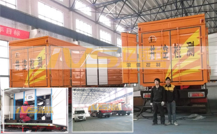 移动式车载水压试压系统实拍图 移动式车载水压试压系统实拍图