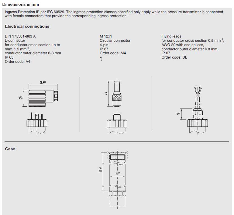 WIKA高压压力传感器简介5