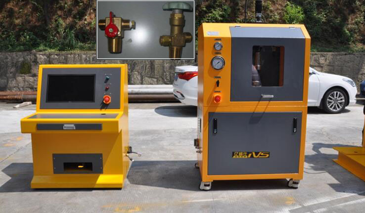 瓶阀寿命试验机