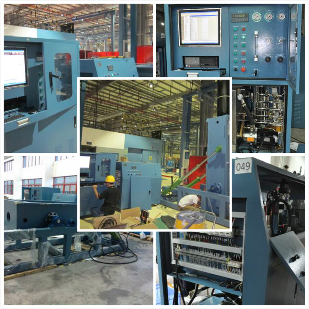 大型流量计水压耐压试验台客户现场实拍