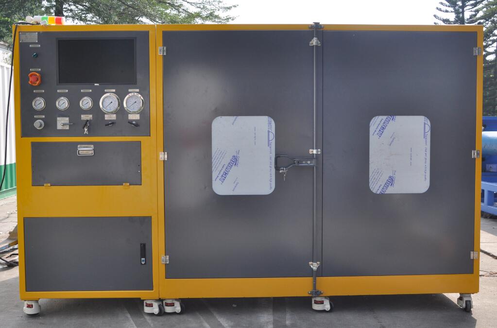 水冷板耐压爆破试验机 水冷板耐压爆破试验机