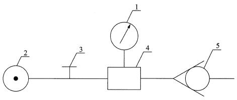 图1真空密封性试验装置原理