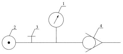 图2气压密封性试验装置原理