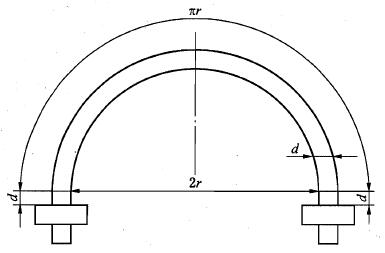 公称内径小于或等于22ｍｍ软管试验连接图