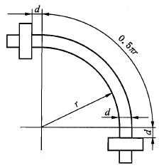 公称内径大于22ｍｍ软管试验连接图