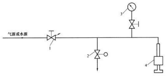 图 1 传感器耐压强度试验装置示意图