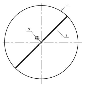 图 1 球壳变形测量示意图