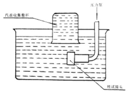 图 1 接头断开时的泄漏试验装置示意图