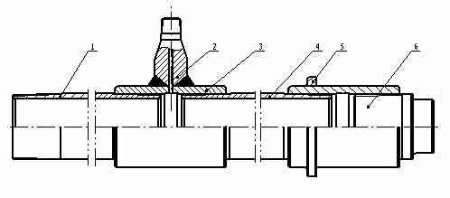 图 1 防喷管结构示意图