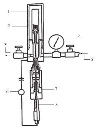 图 1 典型探针试验装置示意图