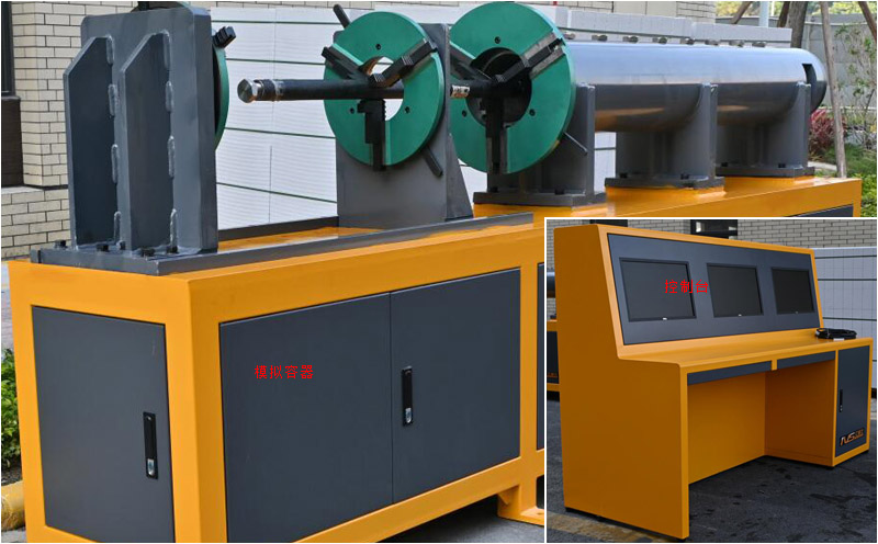 高能气体致裂器性能动、静态测试系统(控制台+模拟容器) 高能气体致裂器性能动、静态测试系统(控制台+模拟容器)