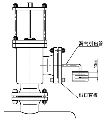 图 1 密封试验装置示意图 图 1 密封试验装置示意图