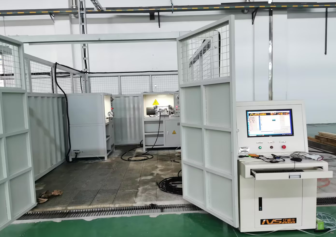 胶管脱芯/试压一体机设备(客户现场实拍 胶管脱芯/试压一体机设备(客户现场实拍