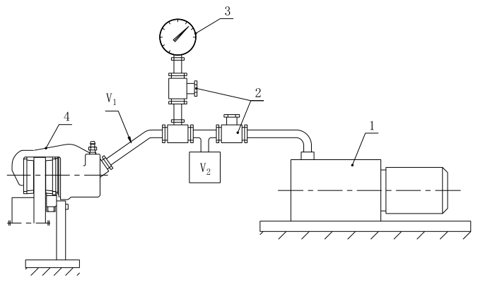 图 1 真空密封性能试验装置示意图