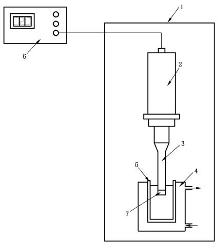图 1 振动空蚀试验装置示意图 图 1 振动空蚀试验装置示意图