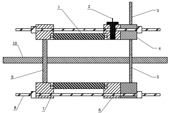 图 B.1 直管段电化学测试装置示意图 图 B.1 直管段电化学测试装置示意图