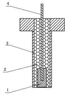 图 B.2 参比电极工装示意图 图 B.2 参比电极工装示意图