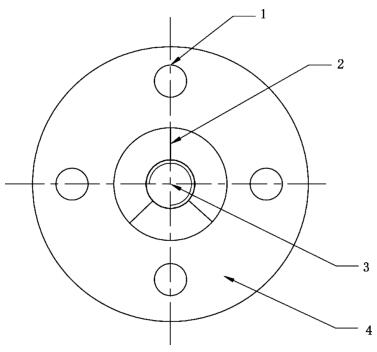 图 B.3 直管段电化学测试装置侧视结构示意图 图 B.3 直管段电化学测试装置侧视结构示意图