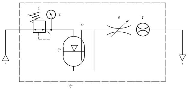 图 2 典型的喷水装置示意图
