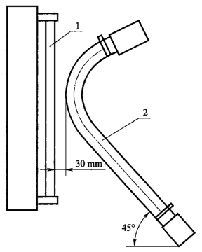 图 1 耐紫外线疲劳试验装置示意图