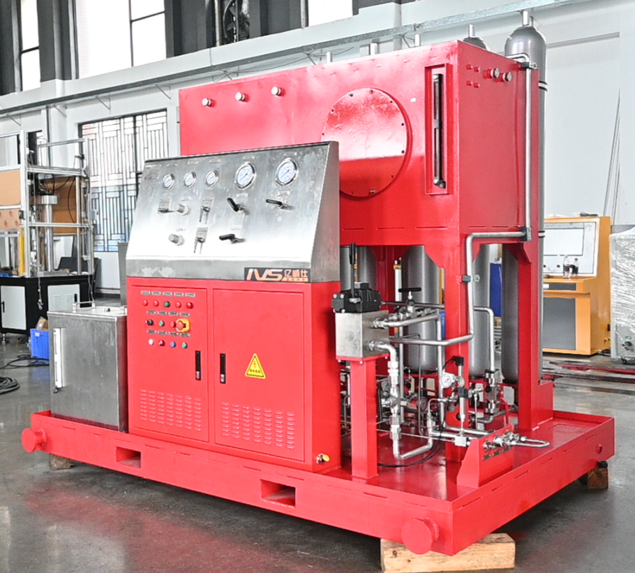 高压防喷器液压测试系统