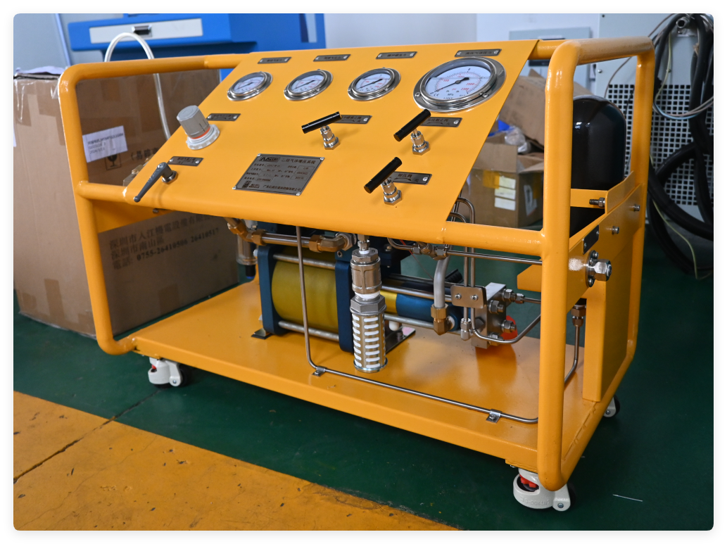 乙烯气体增压系统