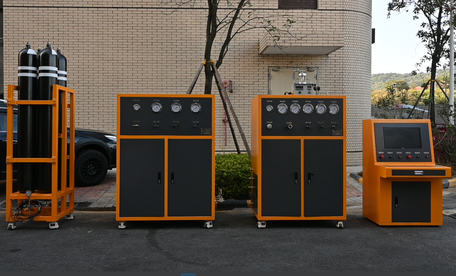 井下工具油压&气压试验系统 井下工具油压&气压试验系统