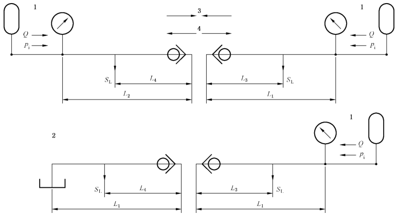 图 1 快换接头有内部压力的特性试验装置示意图