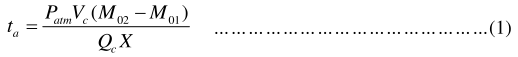 公式（1）