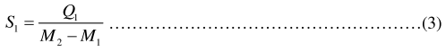 公式（3）